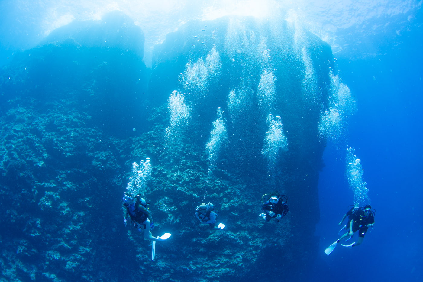 Underwater scenery