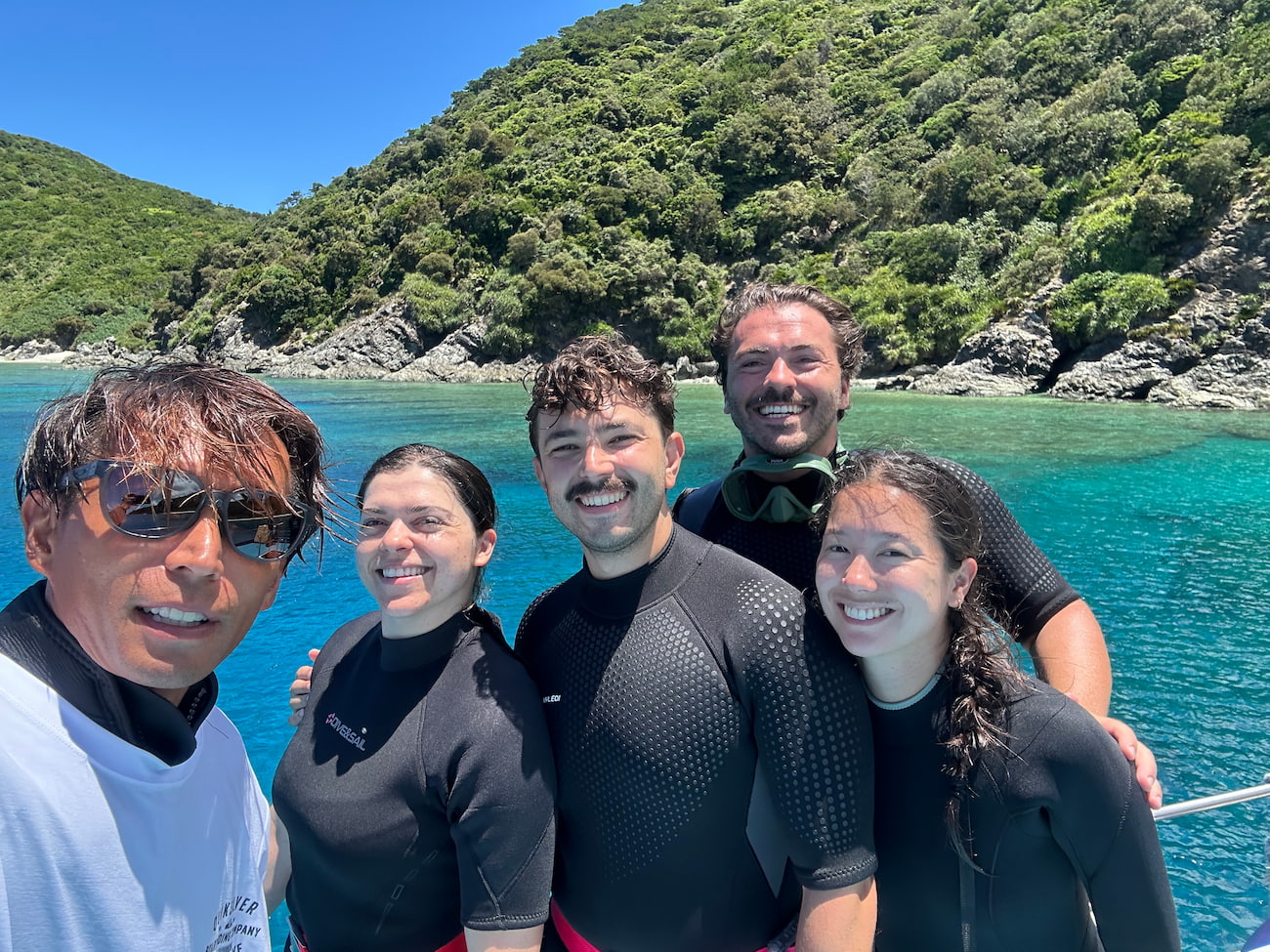 A group photo with our guests.