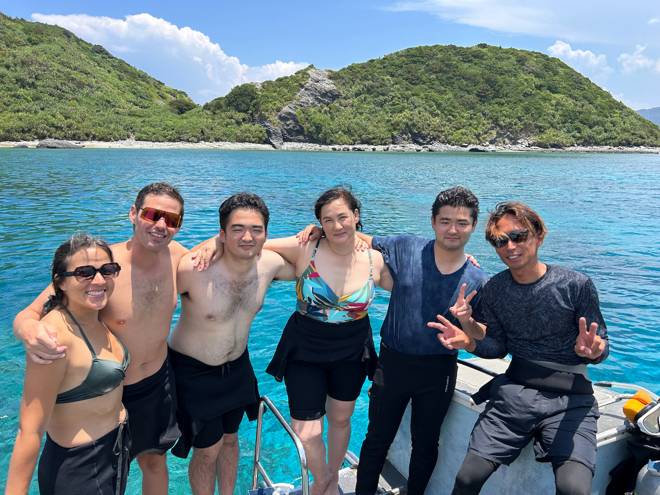A group photo with our guests.