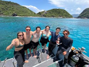 Kerama Islands Diving with Guests from Spain and the USA