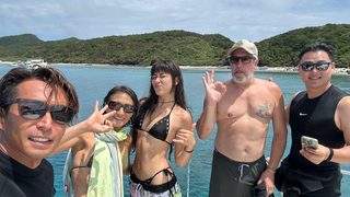 Diving in the Kerama Islands with Guests from France and South Korea – Manta Rays!