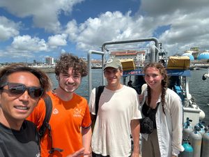 Kerama Islands Diving Tour with Guests from France, Germany, and the Netherlands – Manta Ray!