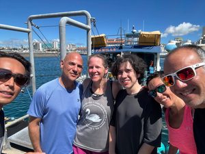 Diving in the Kerama Islands with Guests from Spain and the USA. After the Typhoon